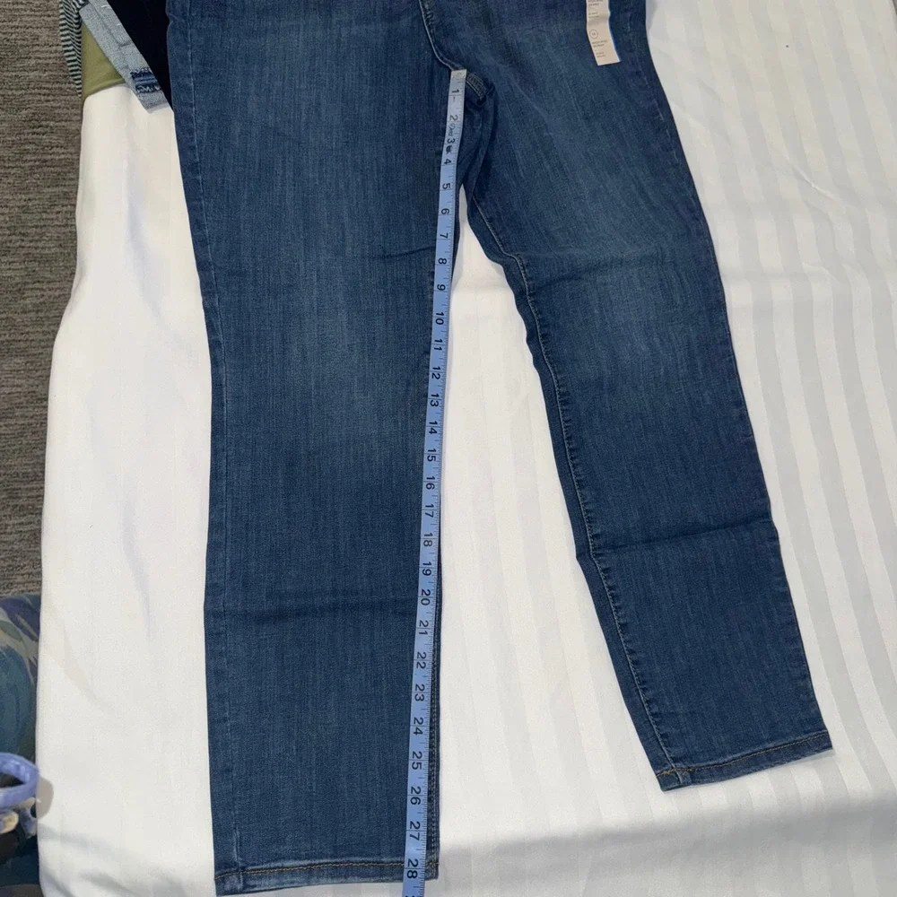 Universal Thread Womens‎ High-Rise Skinny Jeans Medium Wash Blue Size 14 Regular